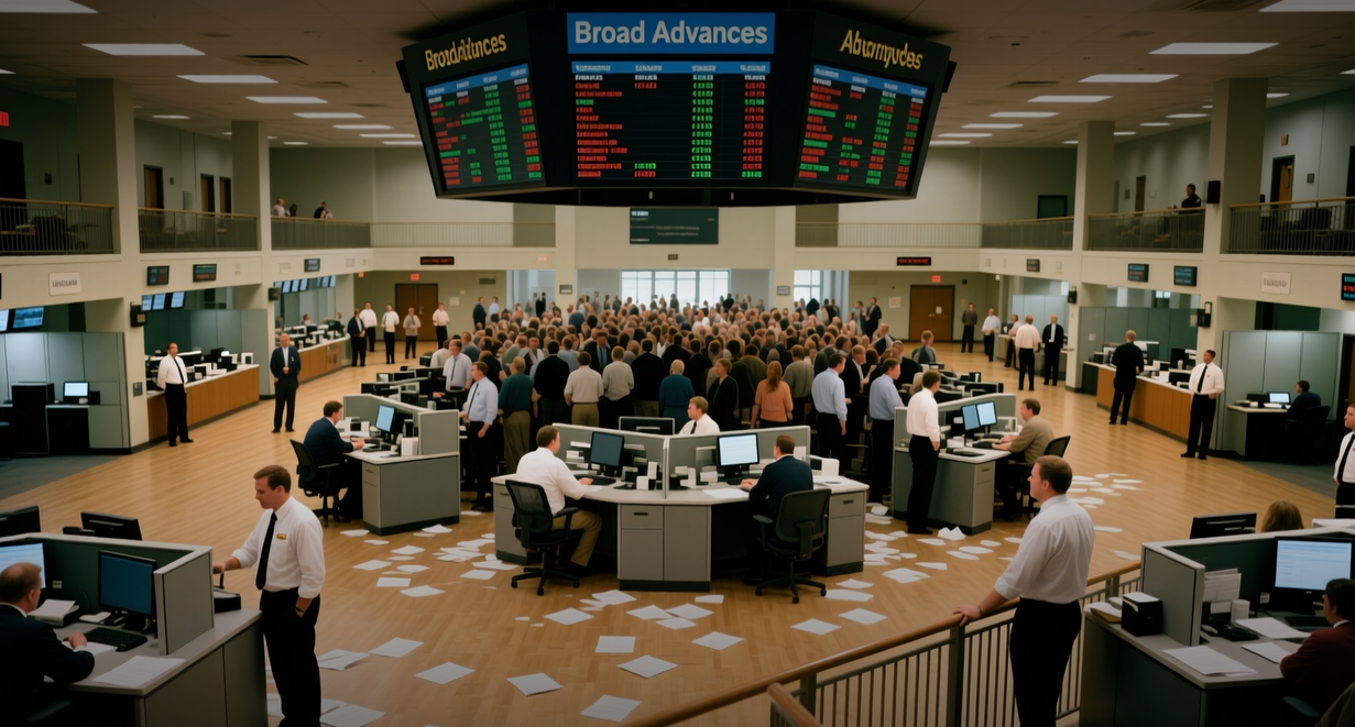 S&P 500 climbs 1.5% as 1999-style breadth warning flashes