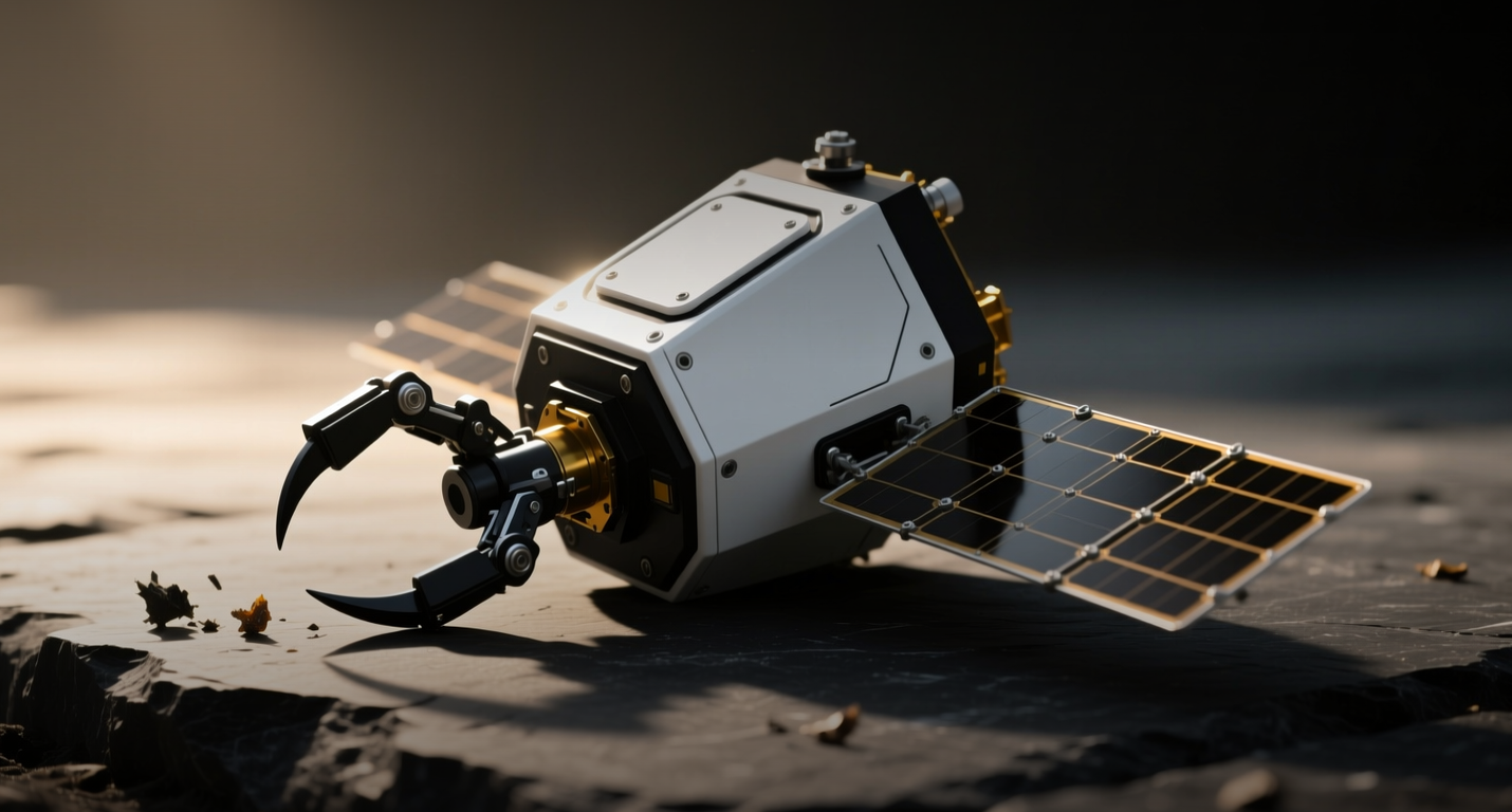 Space debris cleanup becomes commercial market as 30,000 objects crowd orbit