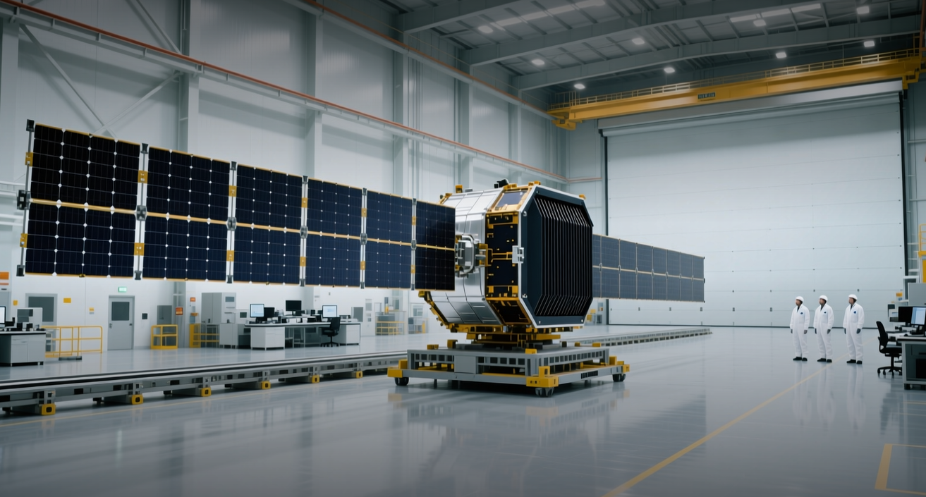 SpaceX unveils 1 million-satellite Starmind orbital AI data center plan