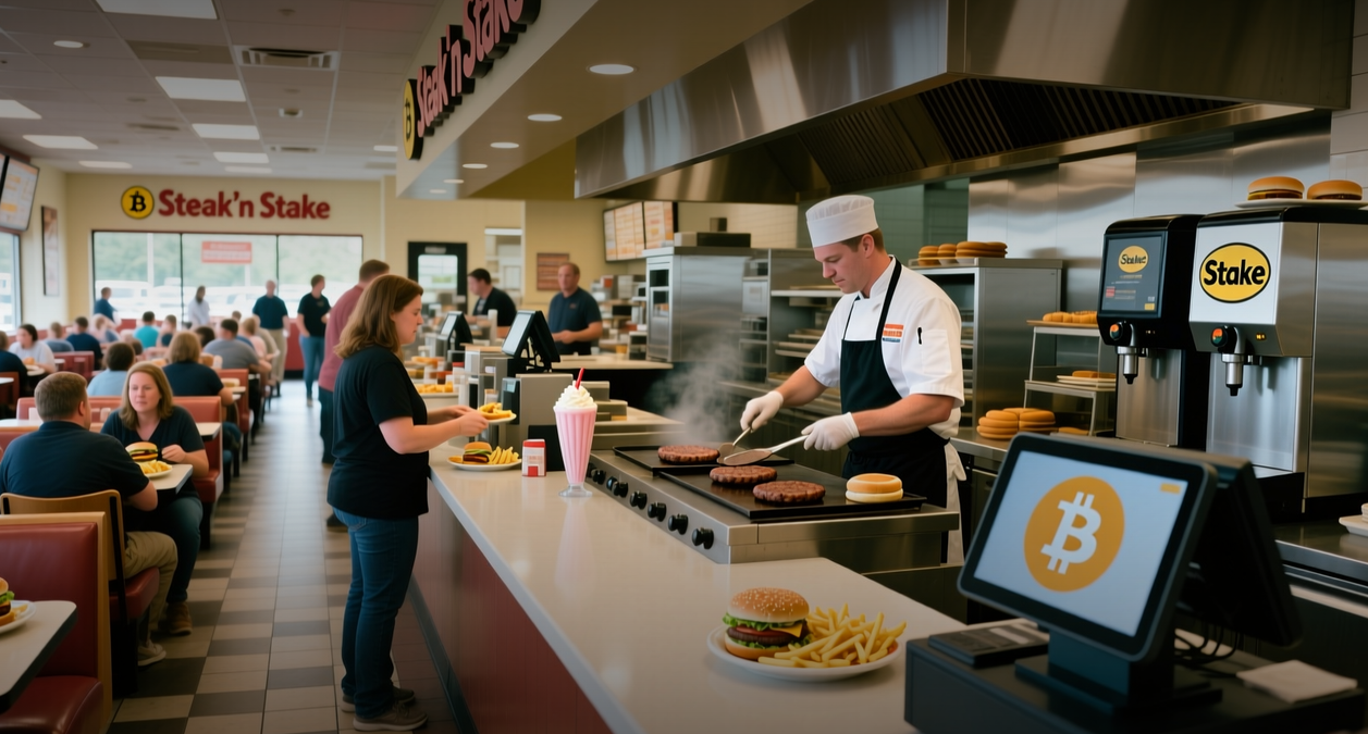 Steak 'n Shake rebrands as bitcoin company after 13.8% sales jump
