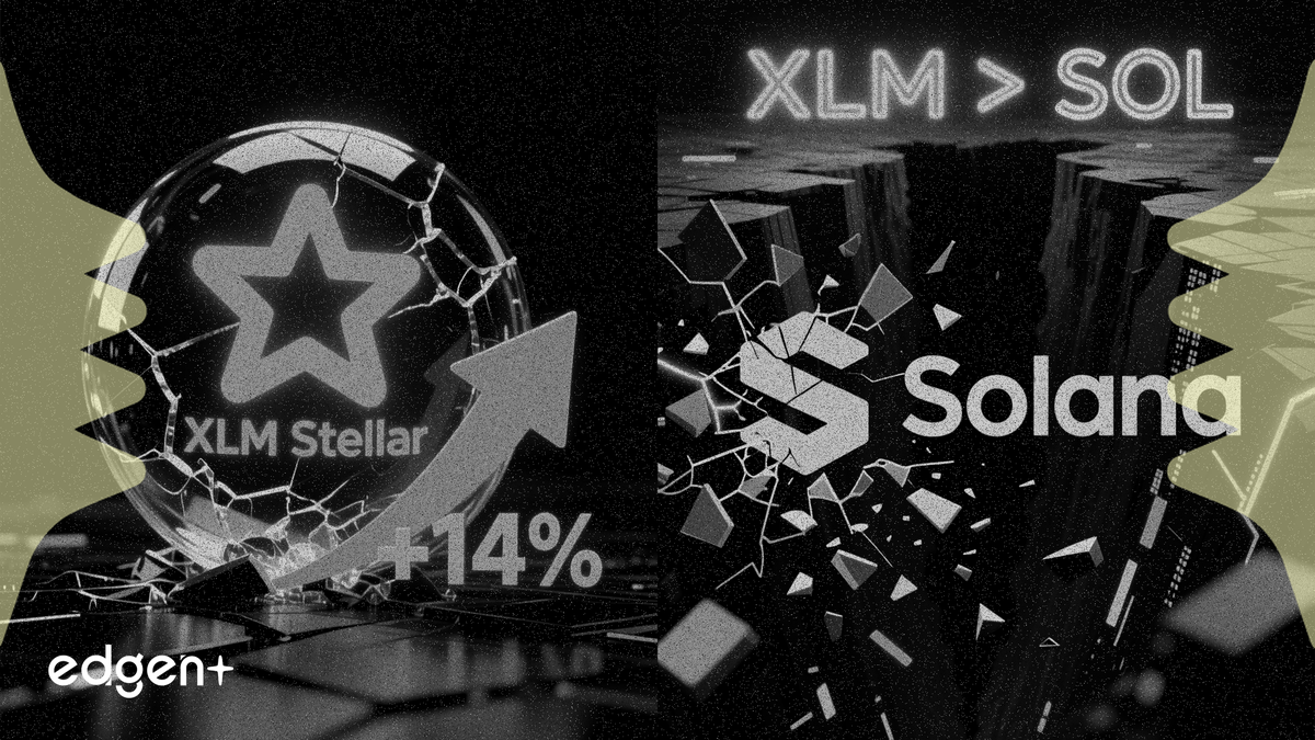 Stellar volume surges 14% as XLM-Solana flip narrative gains traction