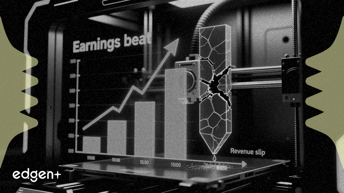 Stratasys Q1 earnings beat estimates but revenue slips 2.4%