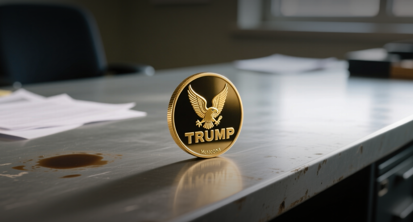 TRUMP迷因幣飆漲10%,期貨爆倉達1357萬美元