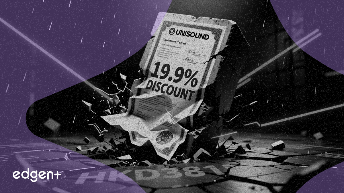 UNISOUND places shares at 19.9% discount to raise HKD381 million
