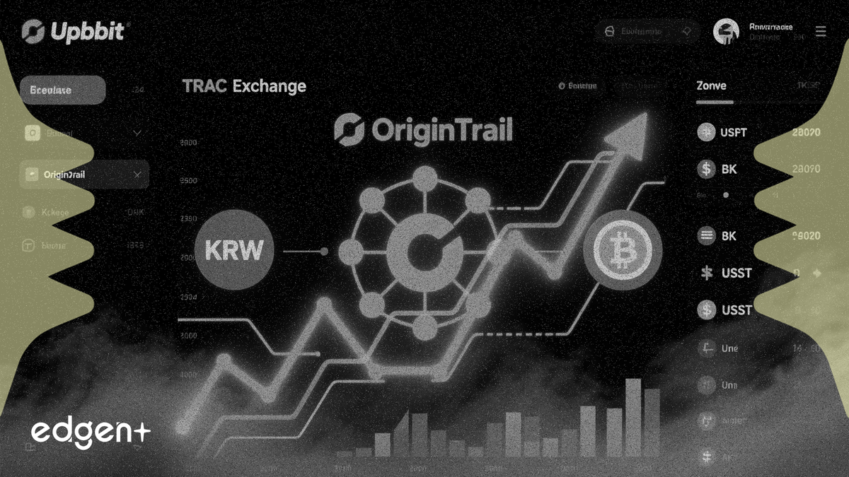 Upbit lists OriginTrail with 3 trading pairs for KRW, BTC, and USDT