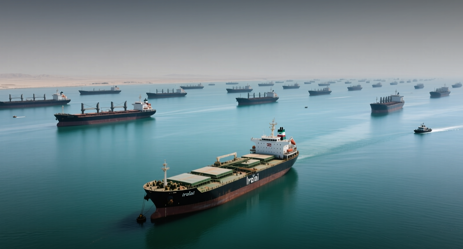 US blockade halts Iran's Hormuz crude exports for seven weeks