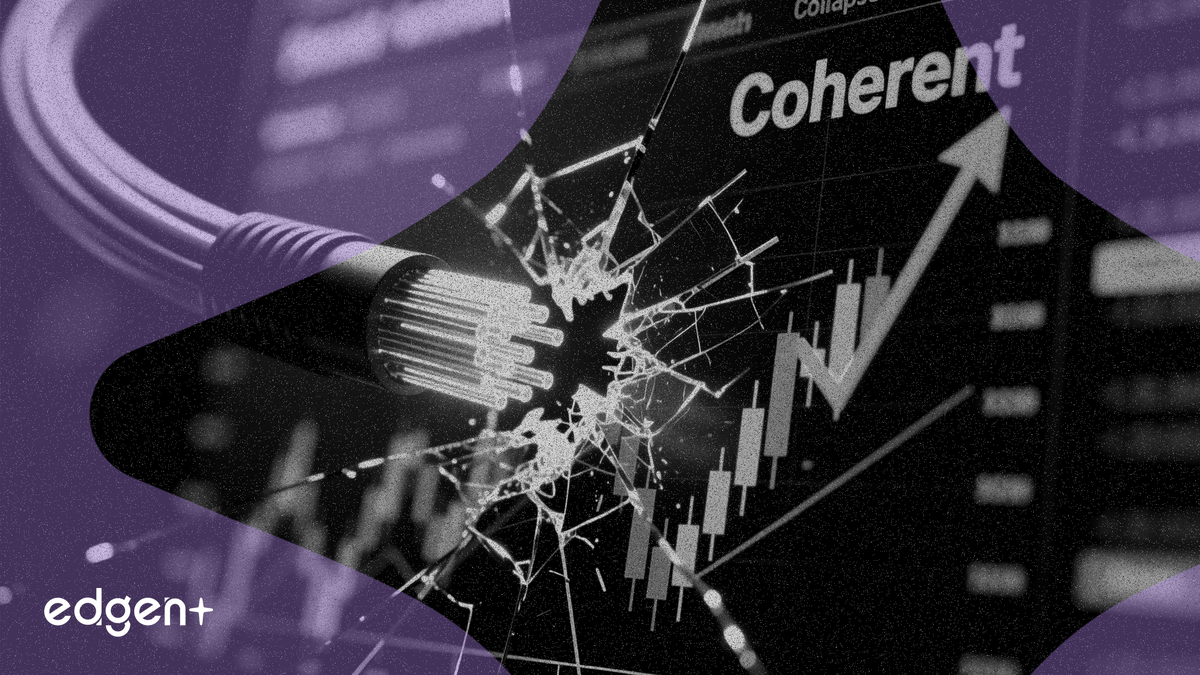 美股光通信板塊走低，Coherent 跌逾 7%