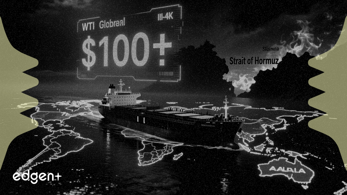 US Ships Oil to Australia as Hormuz Crisis Lifts WTI Price Over $100