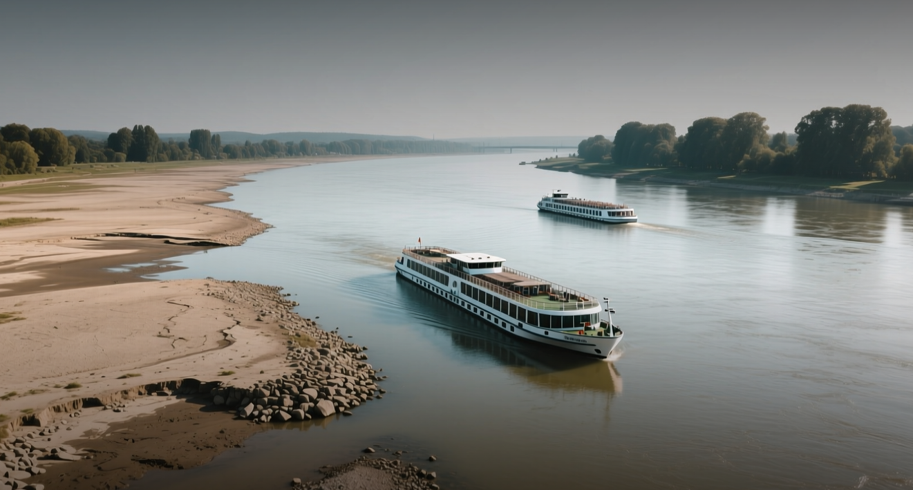 Viking stock stranded as drought hits 2 European rivers