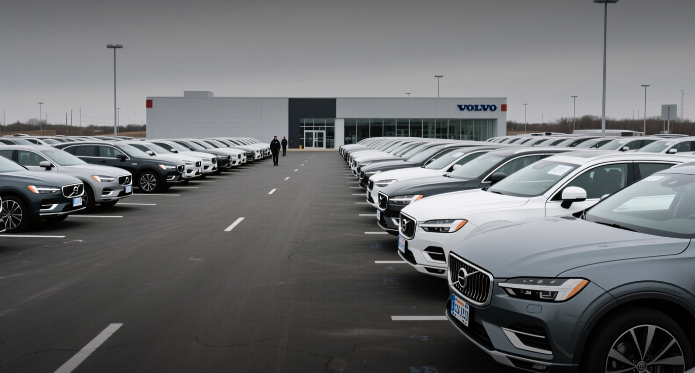 Volvo Car sales slip 7.4% as China, U.S. demand weakens