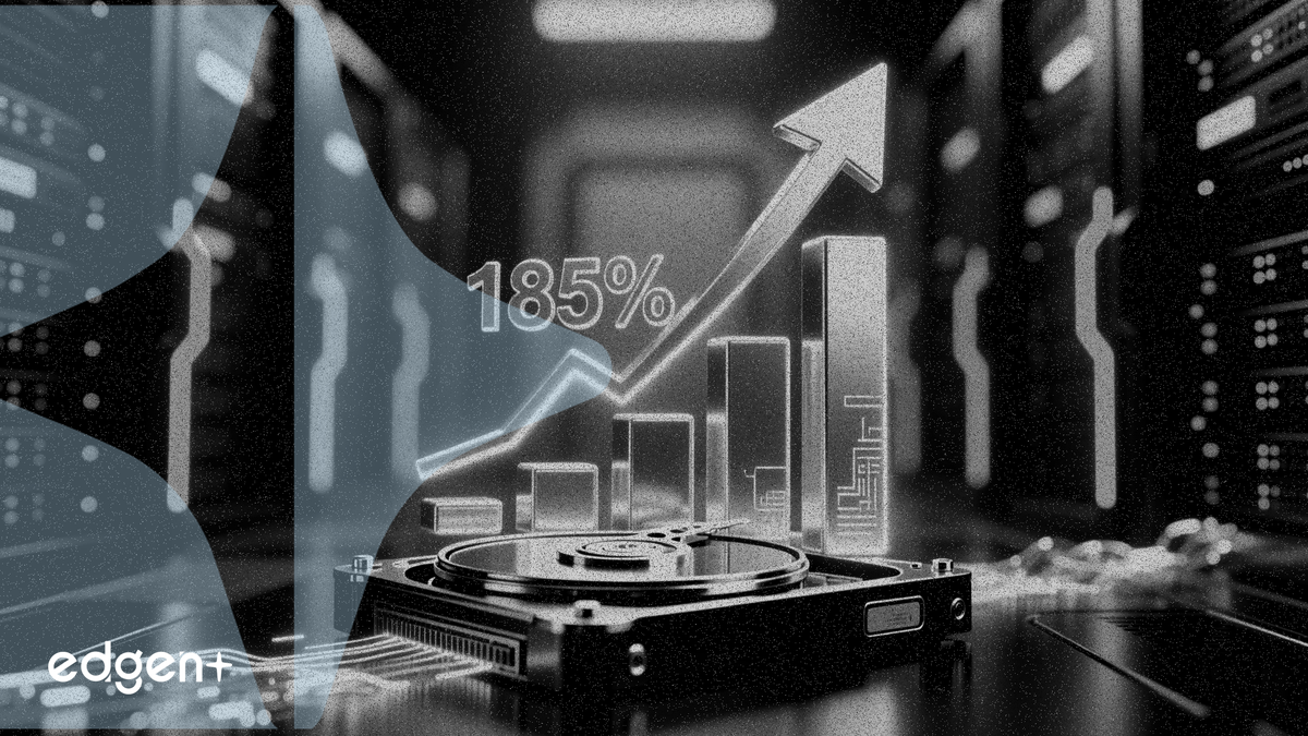 Western Digital surges 185% YTD as AI storage demand drives HDD revival