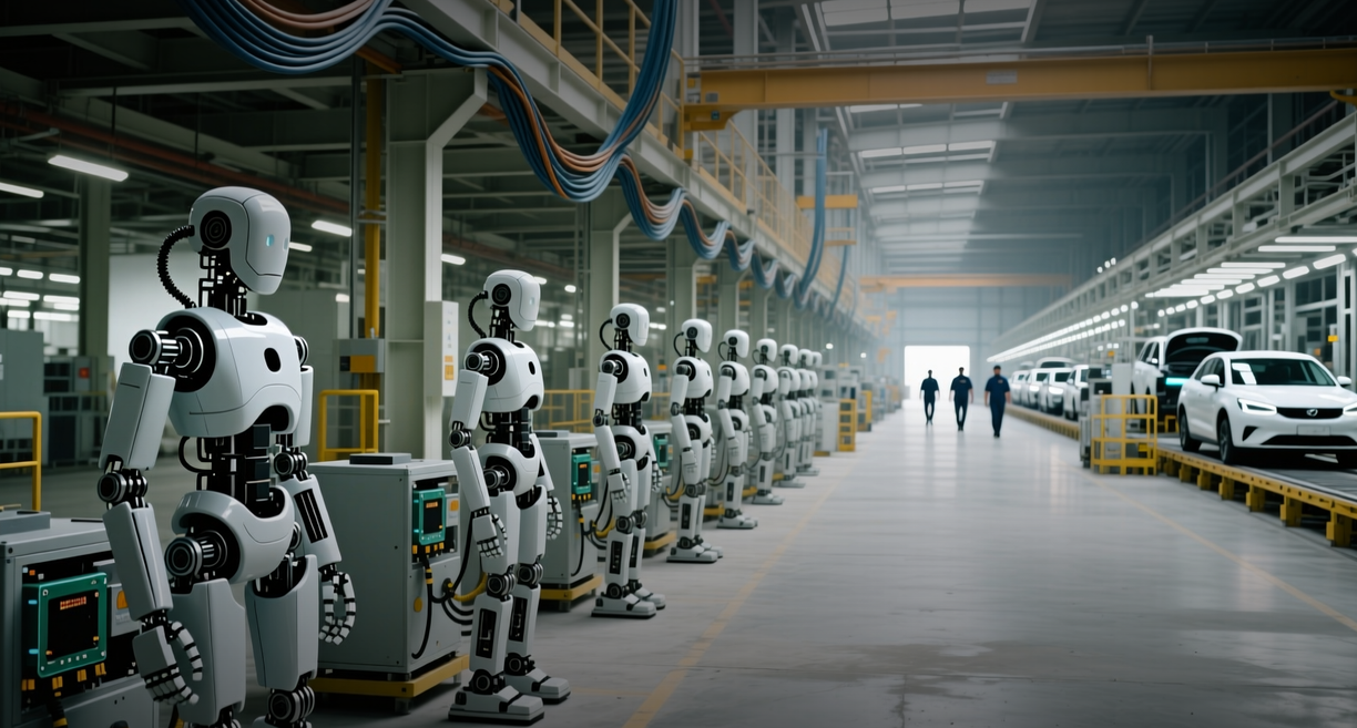 Xpeng robotics valued at $6.3B as EV makers pivot to humanoids