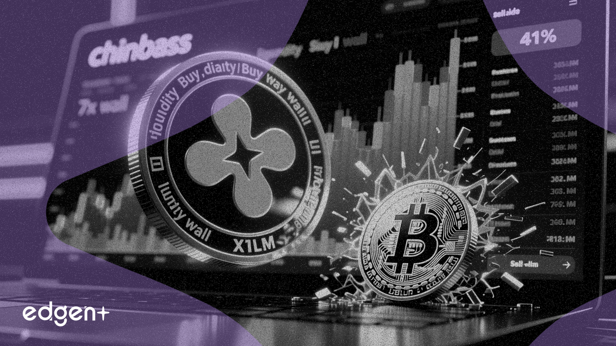 XRP buy-side liquidity hits 7x sell-side on Coinbase after XLM's 41% surge