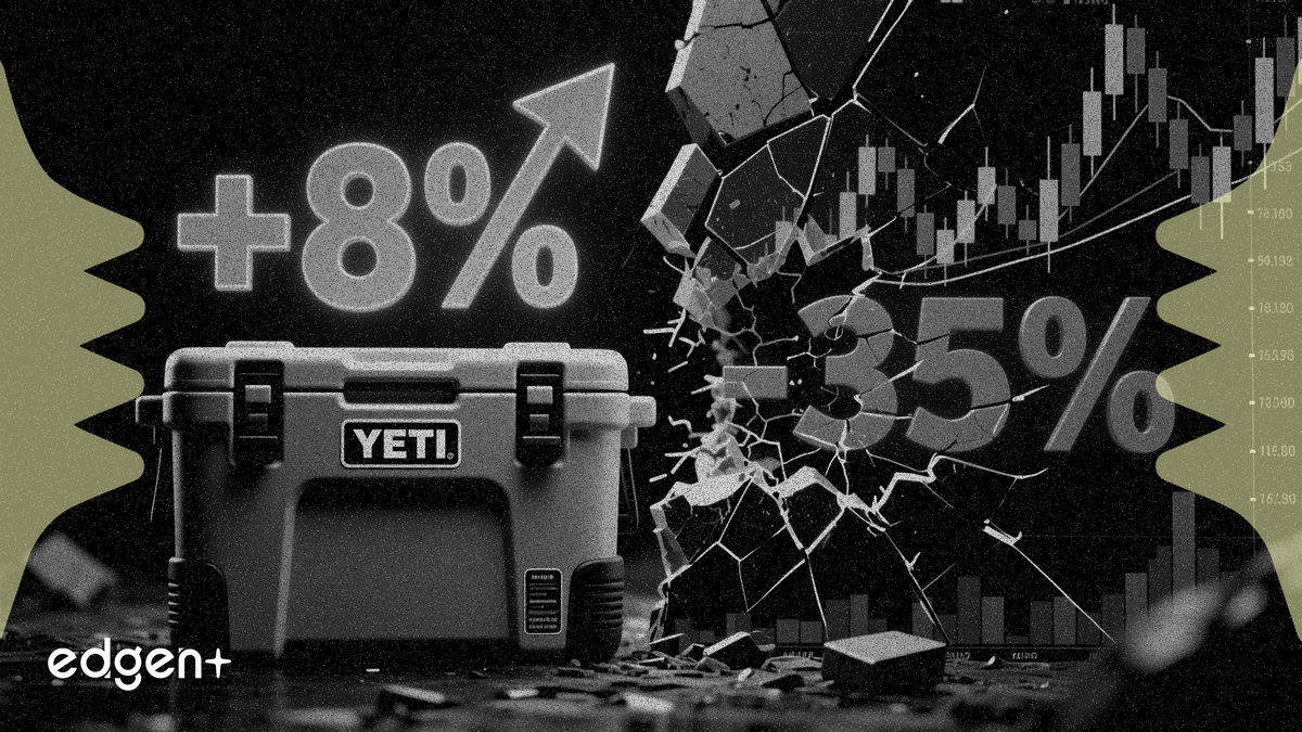 YETI 營收增長 8% 但利潤因毛利率壓力暴跌 35%