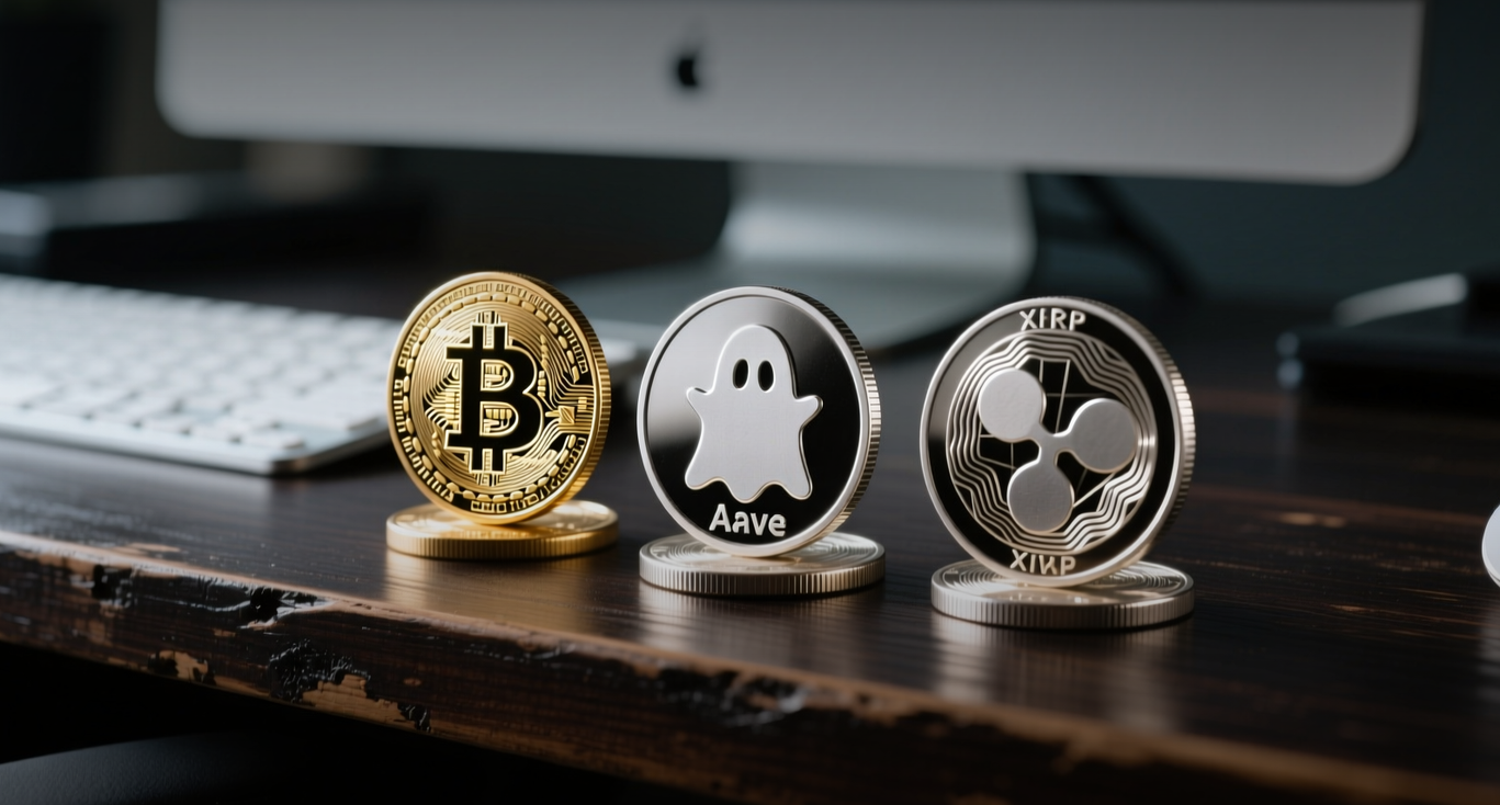 ZEC、AAVE、XRP 飆漲，比特幣 25% 漲勢突破關鍵阻力